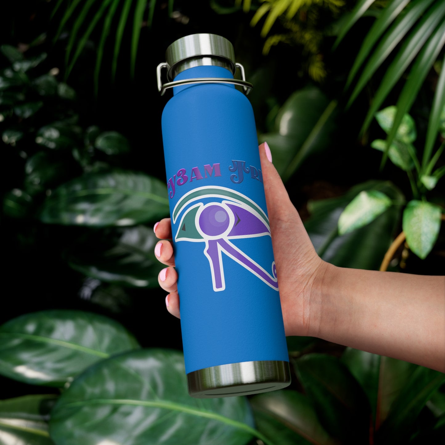 Ey3am Copper Vacuum Insulated Bottle, 22oz