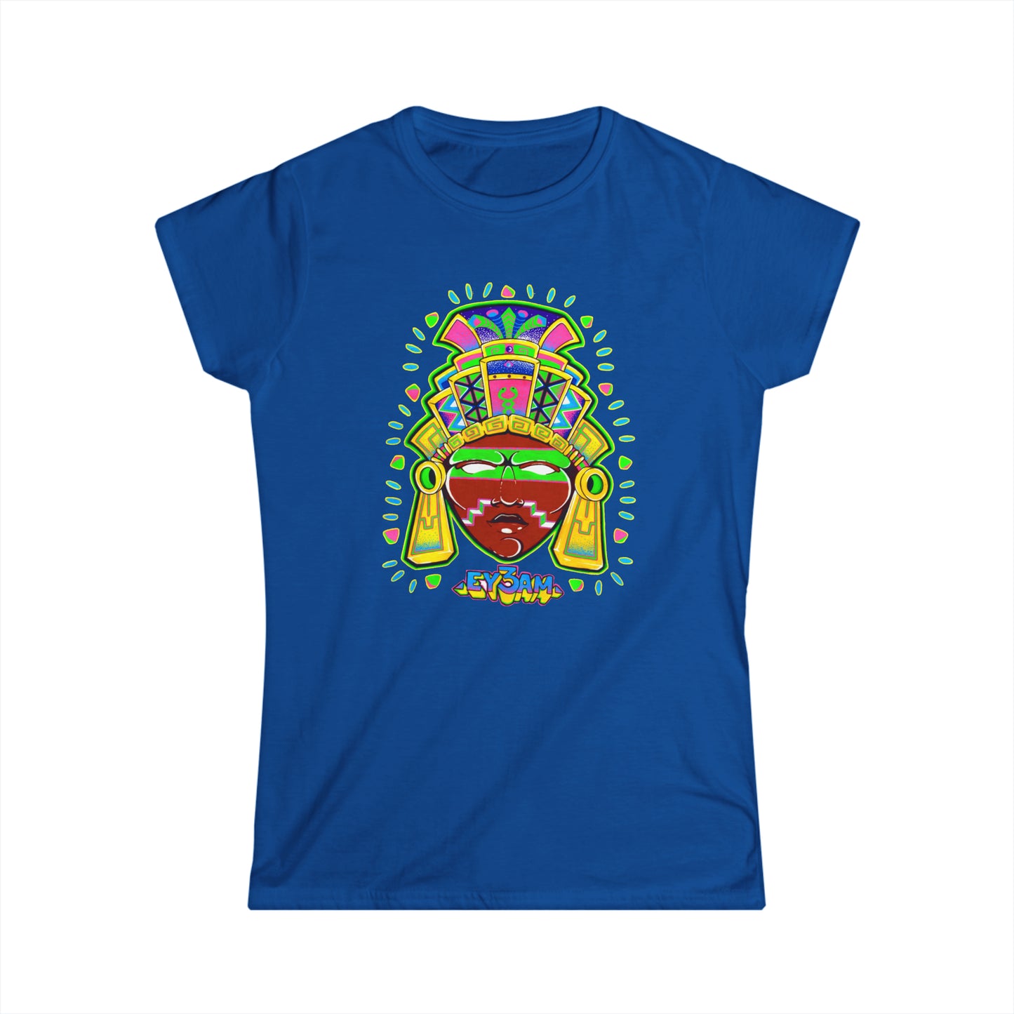 Mayan Trippi God Women's Fitted Tee