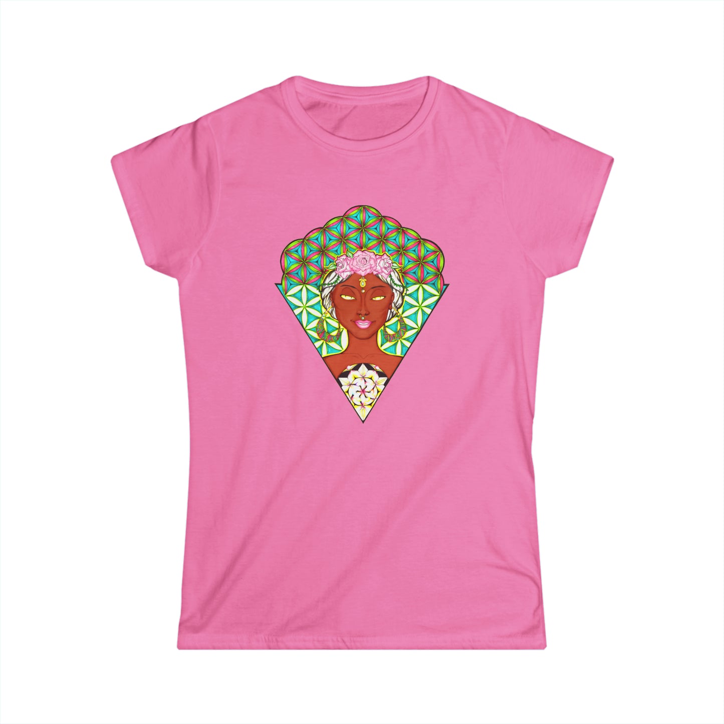 La Rosa Wombman Women's Fitted Tee