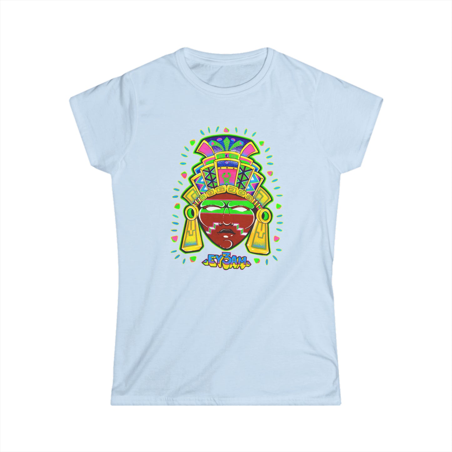 Mayan Trippi God Women's Fitted Tee