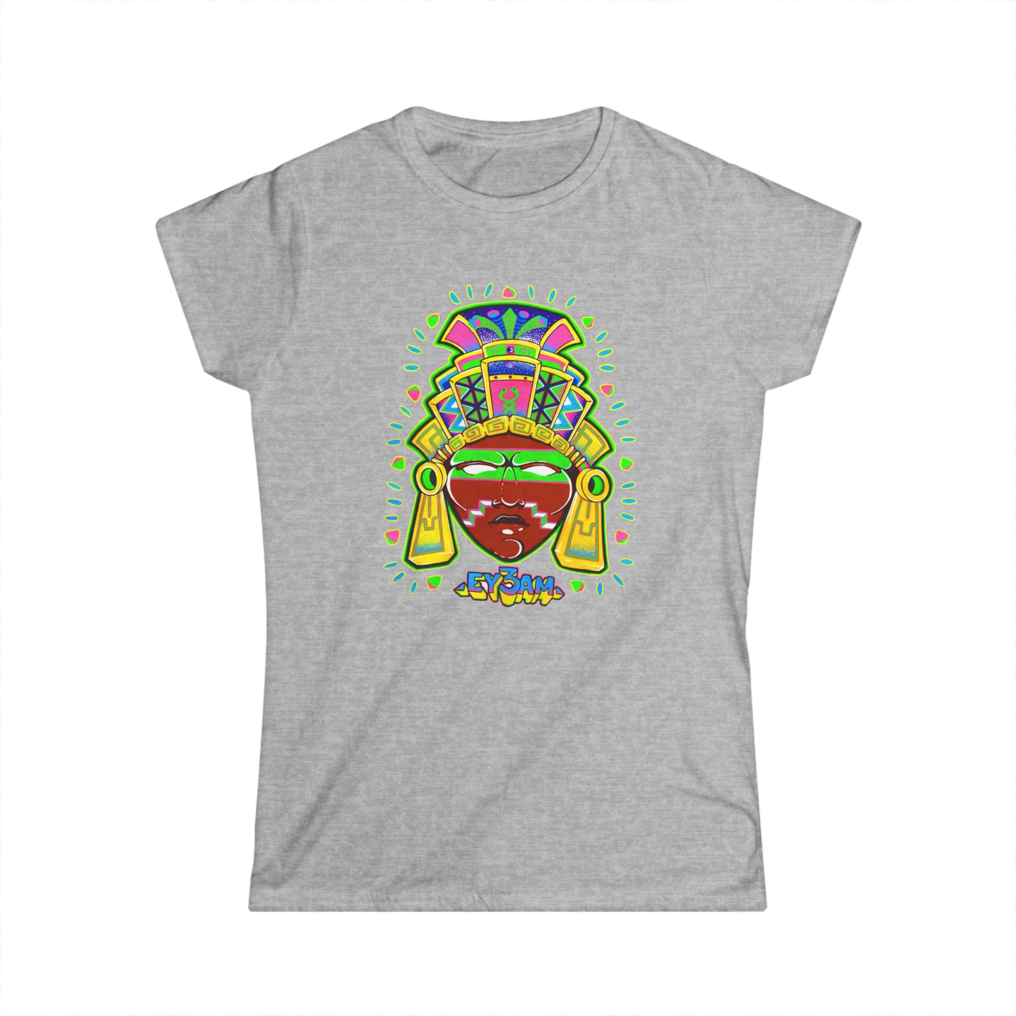 Mayan Trippi God Women's Fitted Tee