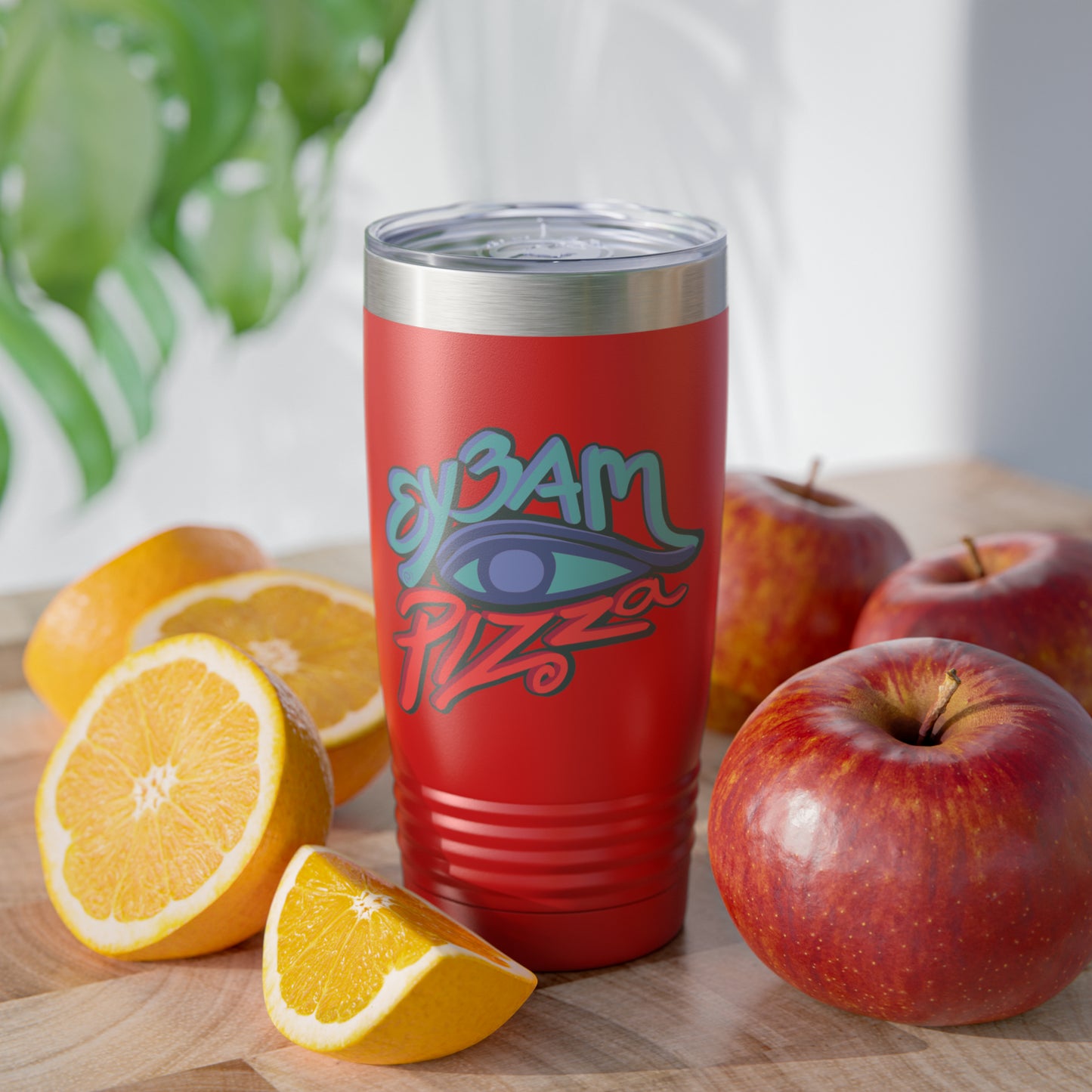 Ey3am Pizza Tumbler, 20oz