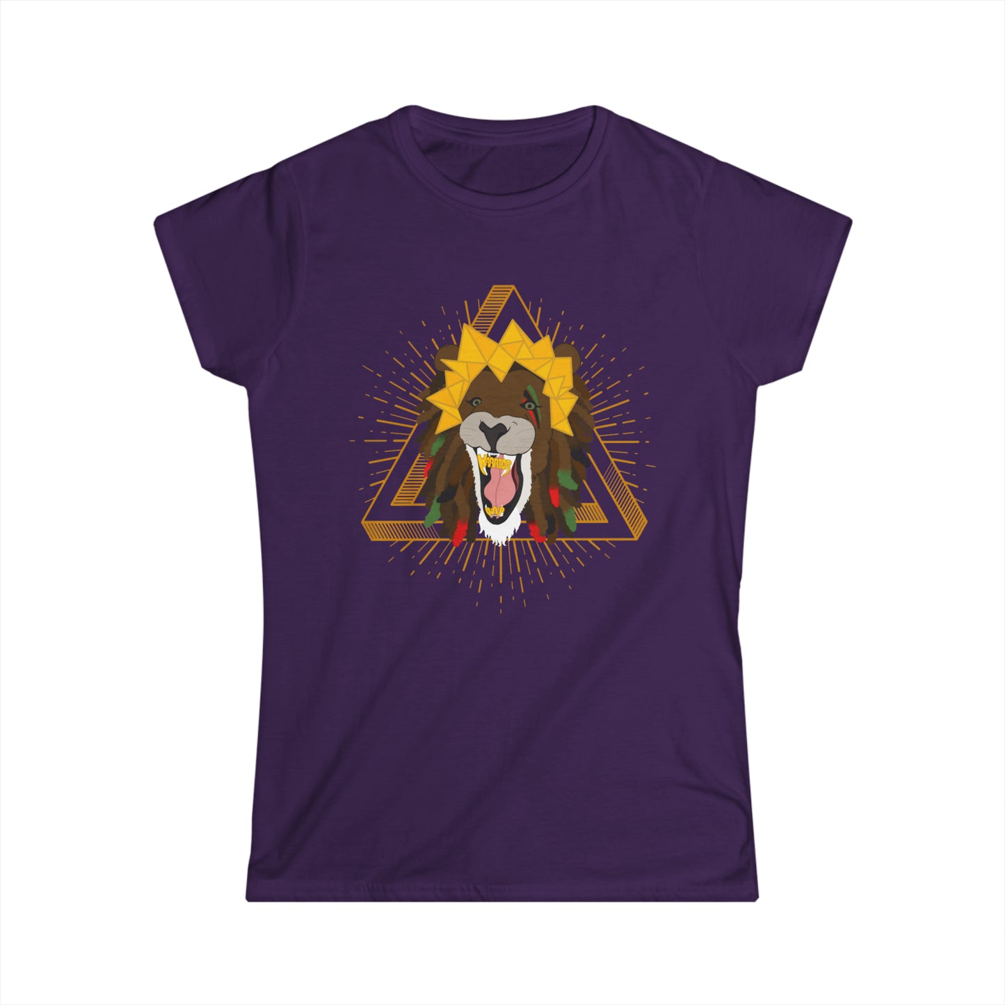 Warrior Rap Women's Fitted Tee