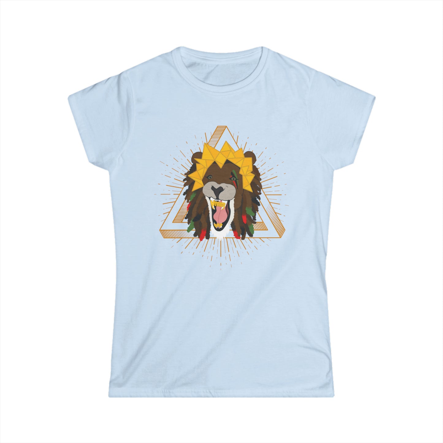 Warrior Rap Women's Fitted Tee