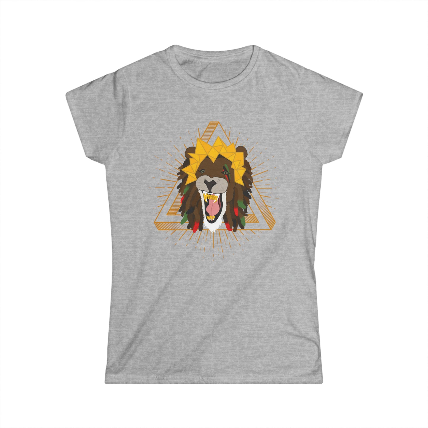 Warrior Rap Women's Fitted Tee