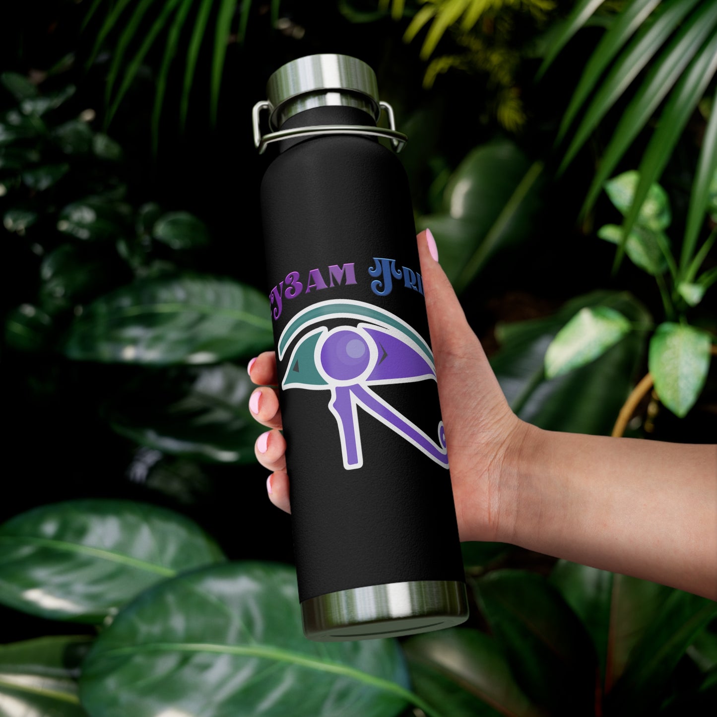 Ey3am Copper Vacuum Insulated Bottle, 22oz