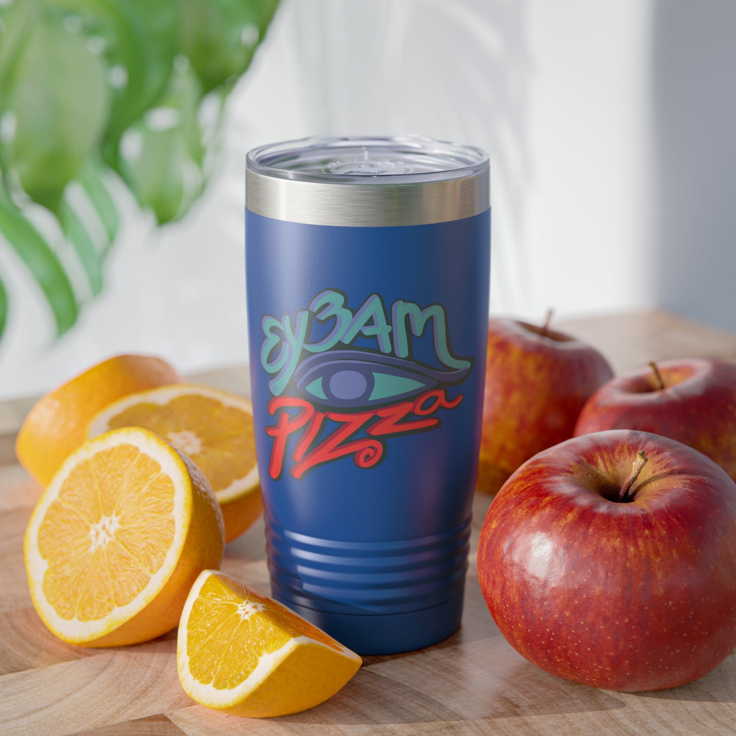 Ey3am Pizza Tumbler, 20oz
