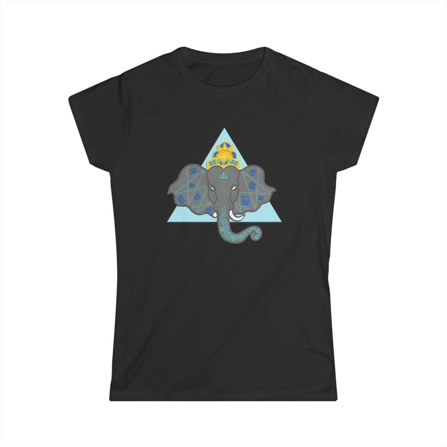 Ganesha Women's Fitted Tee