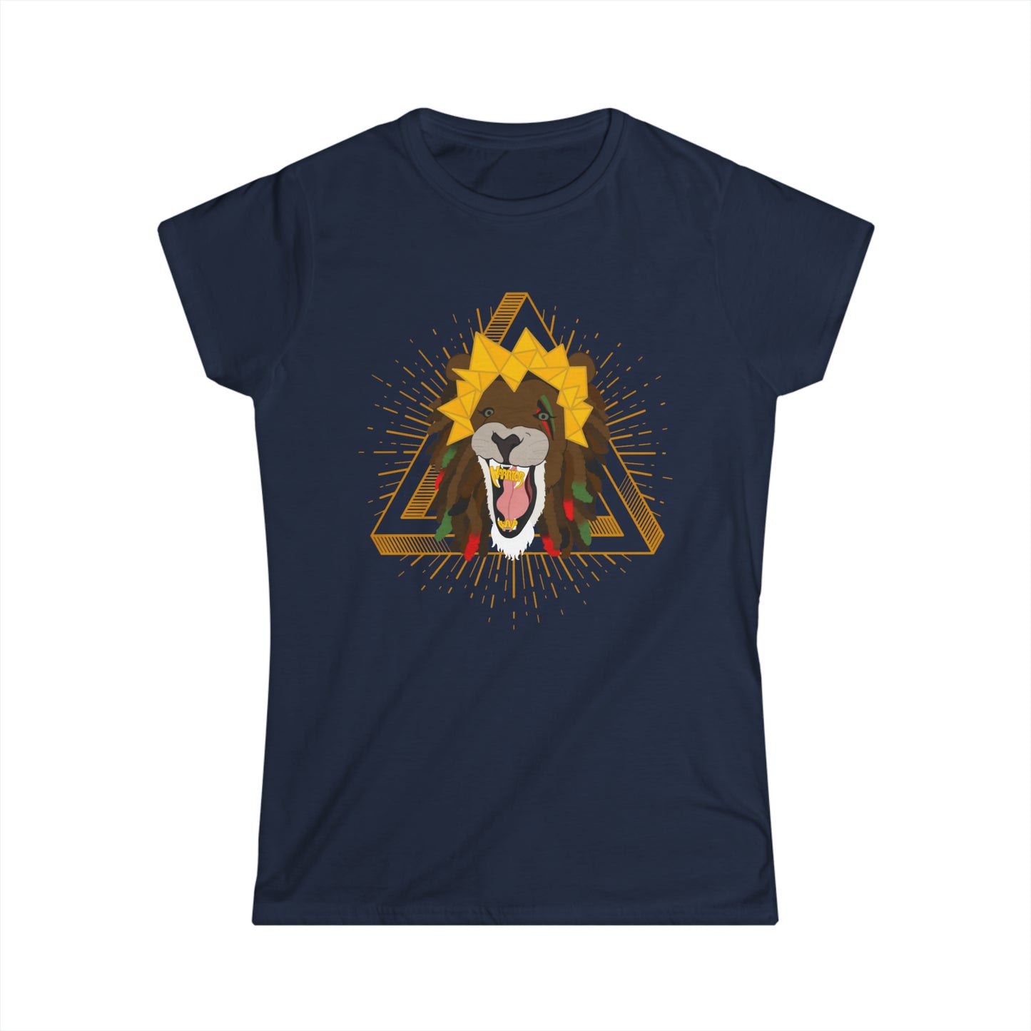 Warrior Rap Women's Fitted Tee