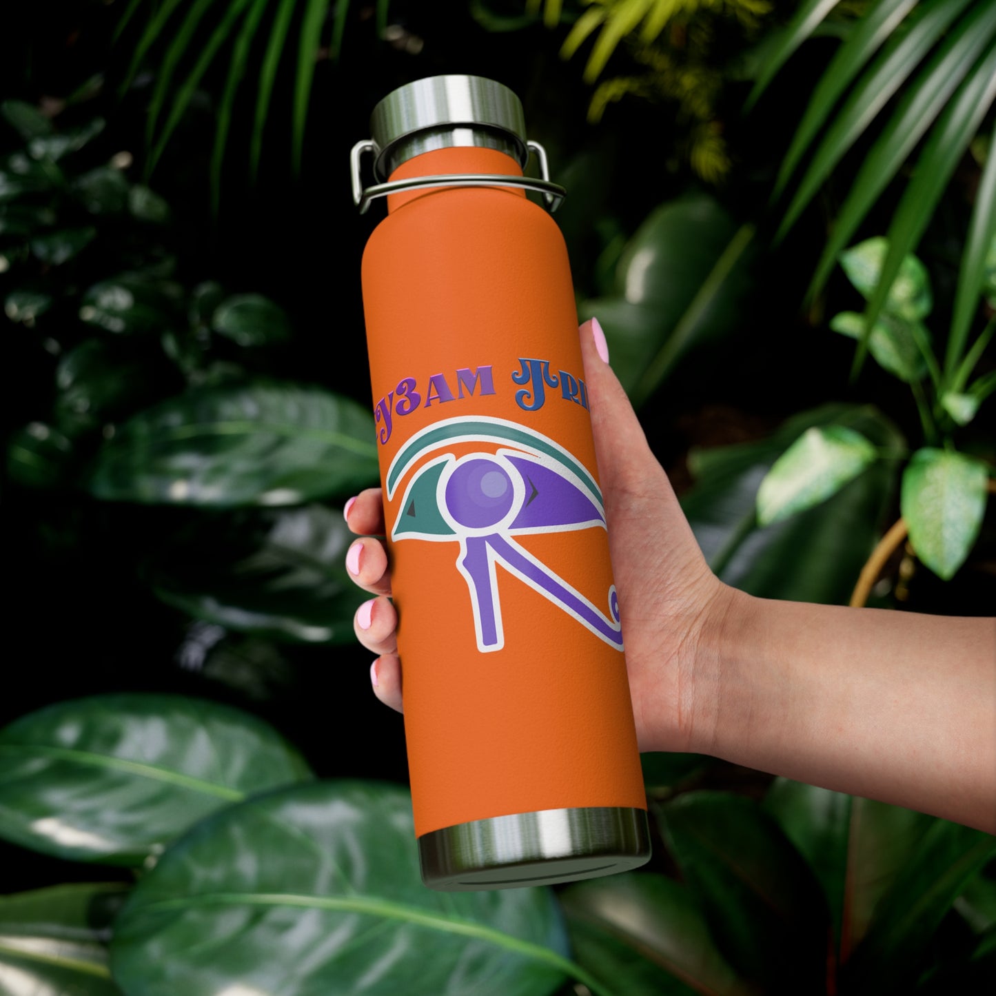 Ey3am Copper Vacuum Insulated Bottle, 22oz