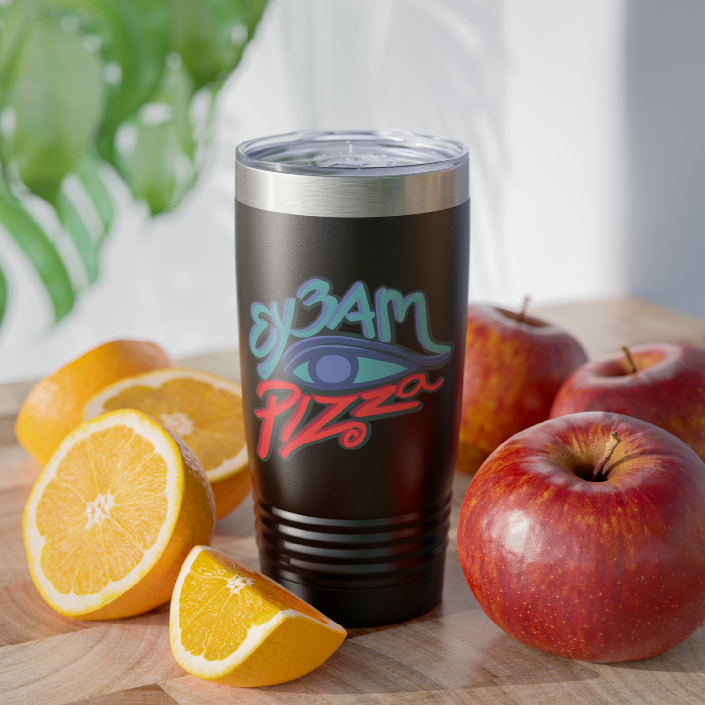 Ey3am Pizza Tumbler, 20oz