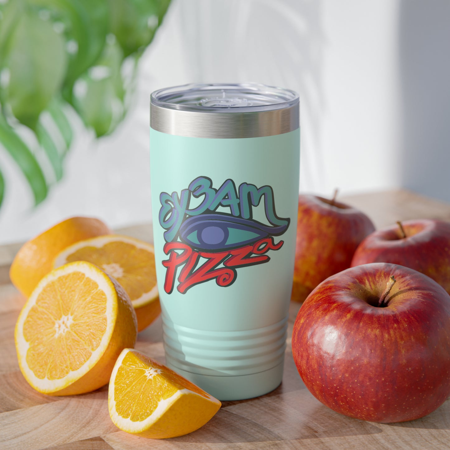 Ey3am Pizza Tumbler, 20oz
