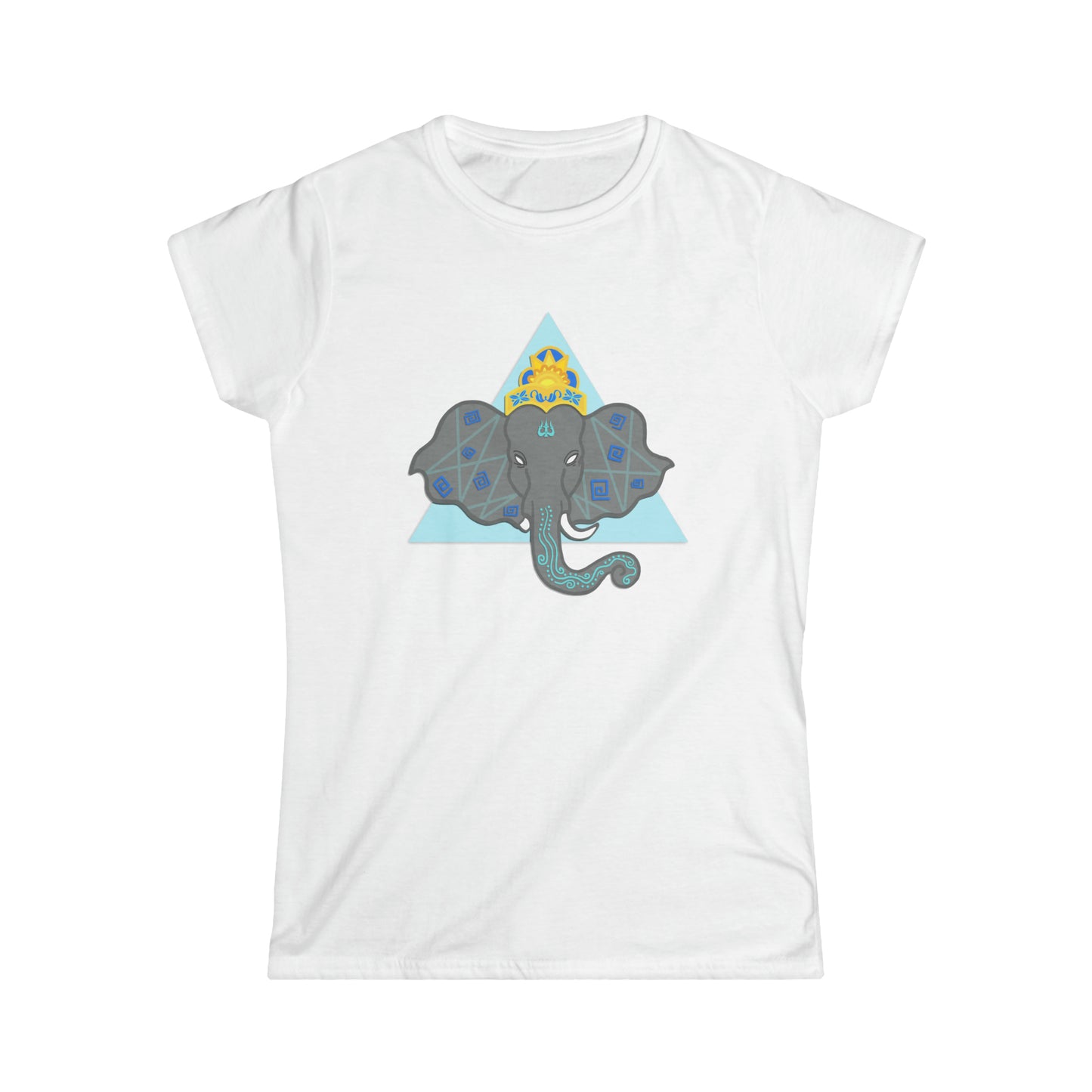 Ganesha Women's Fitted Tee