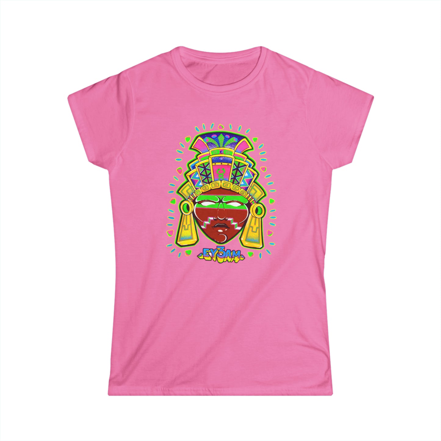 Mayan Trippi God Women's Fitted Tee