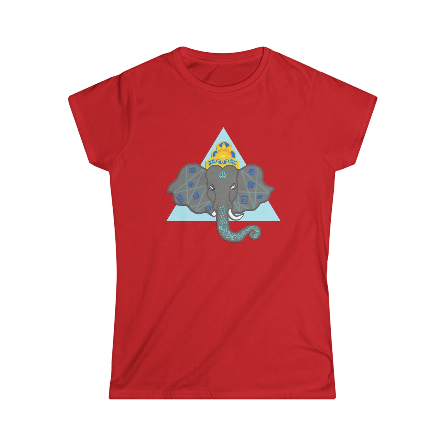 Ganesha Women's Fitted Tee