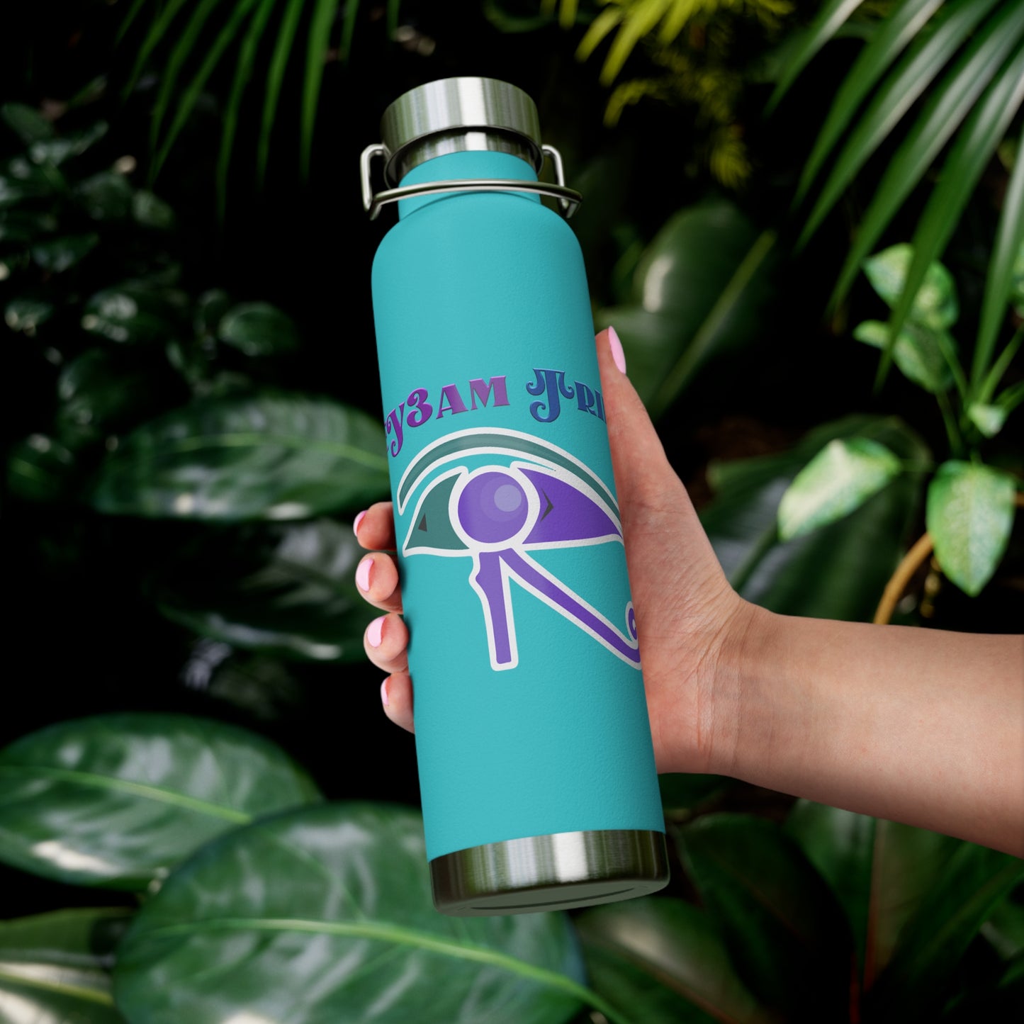 Ey3am Copper Vacuum Insulated Bottle, 22oz