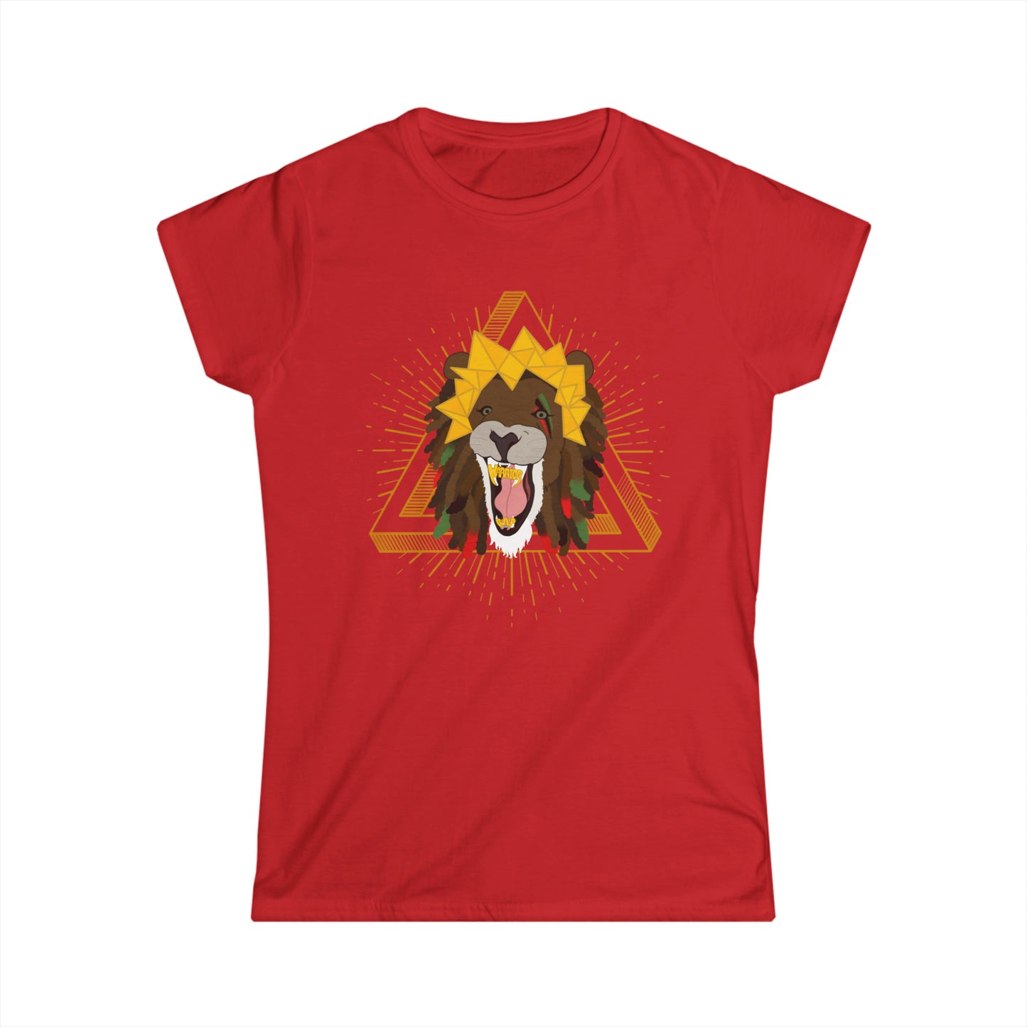 Warrior Rap Women's Fitted Tee