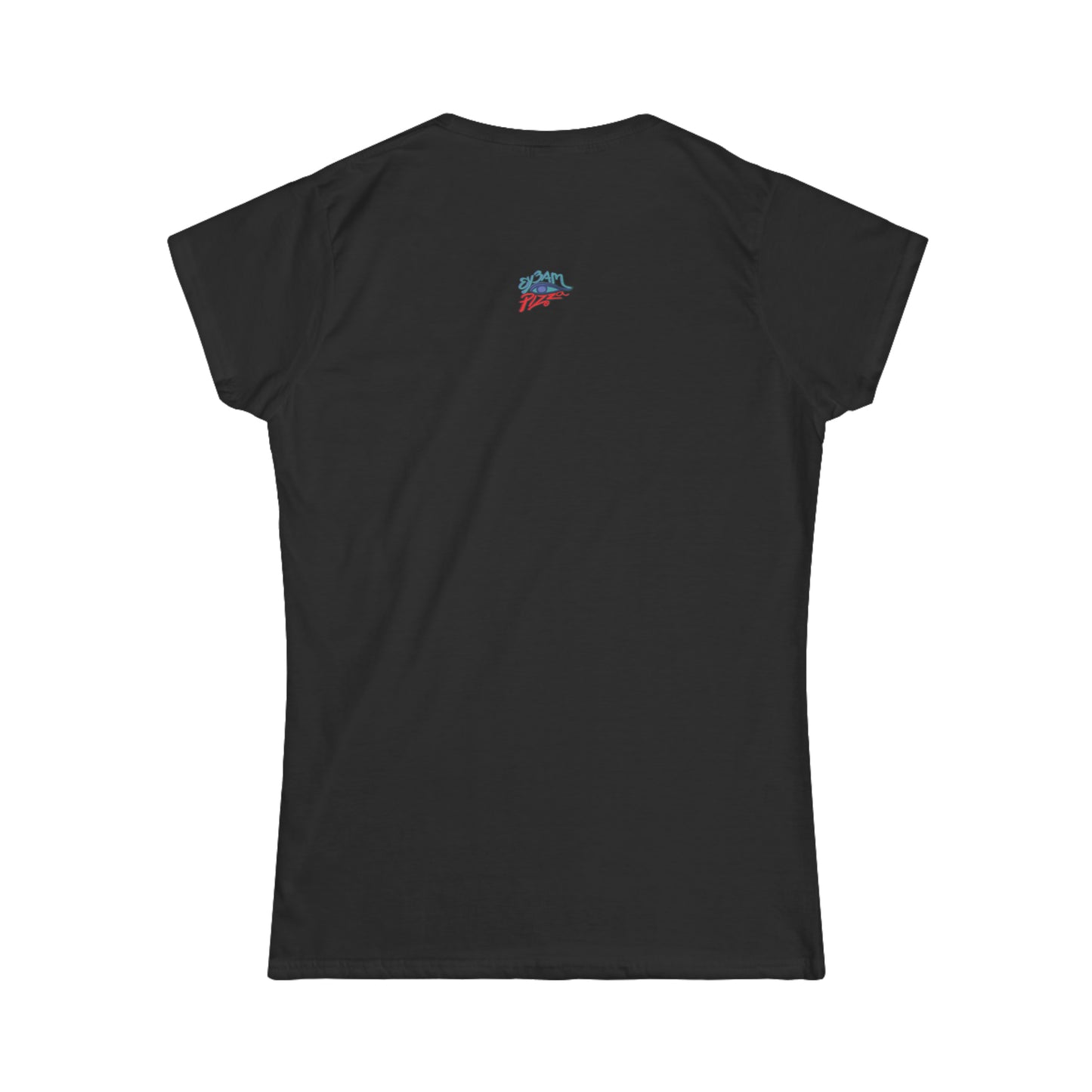 Women's Fitted Ey3am Pizza Tee