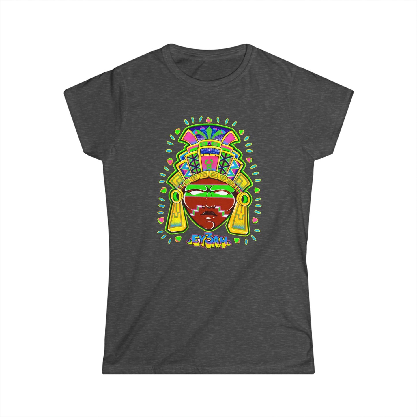 Mayan Trippi God Women's Fitted Tee