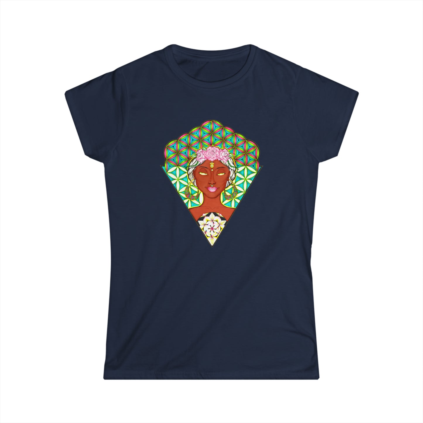 La Rosa Wombman Women's Fitted Tee