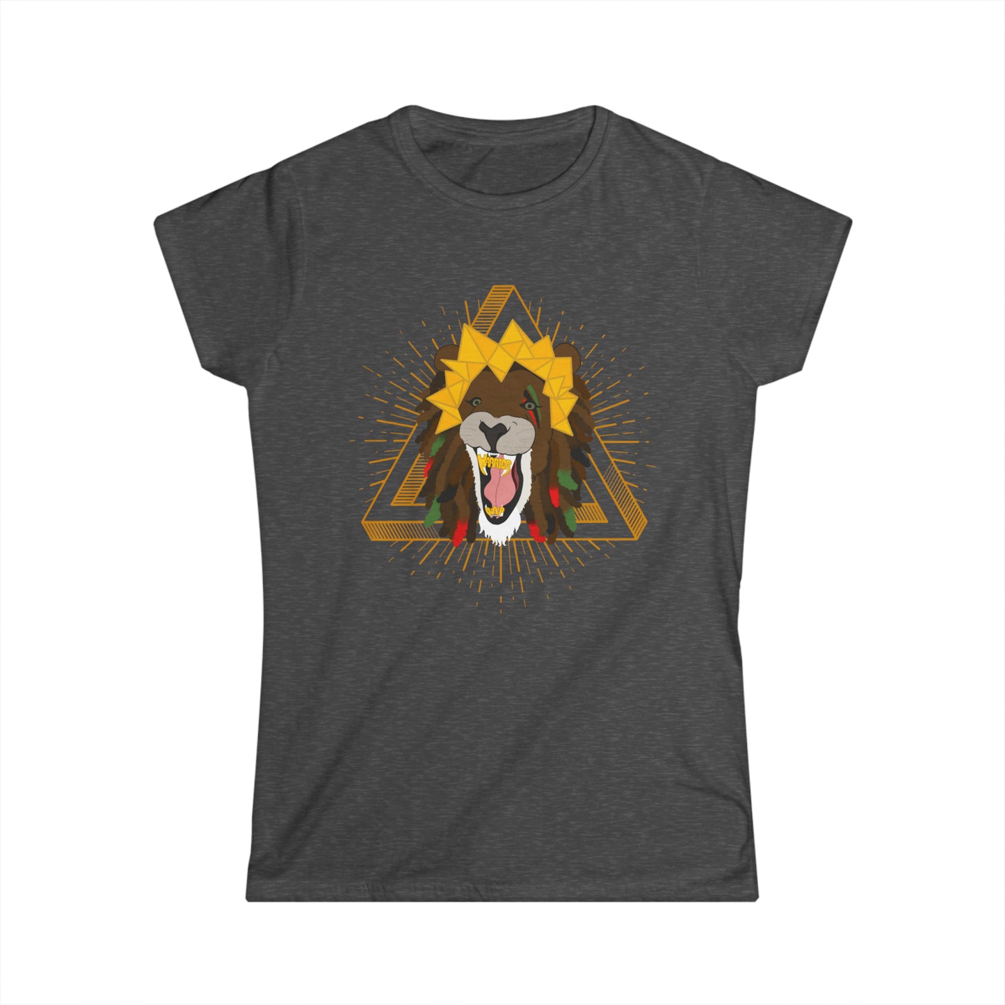 Warrior Rap Women's Fitted Tee