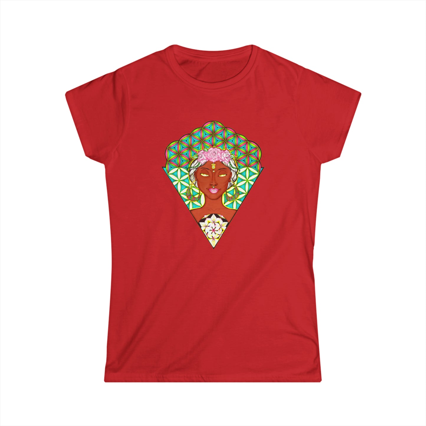 La Rosa Wombman Women's Fitted Tee