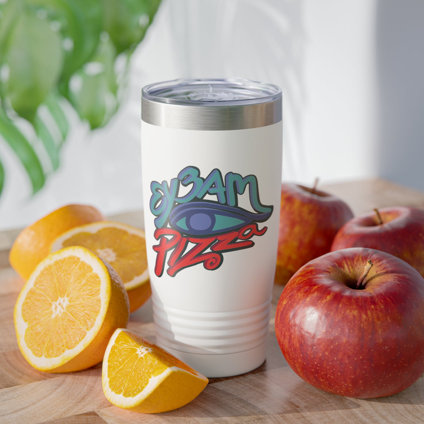 Ey3am Pizza Tumbler, 20oz
