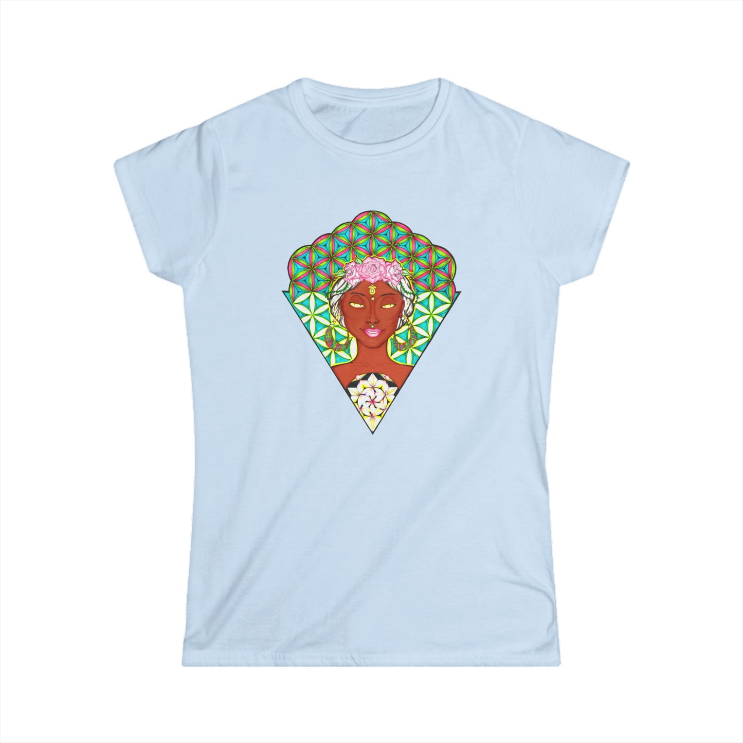 La Rosa Wombman Women's Fitted Tee