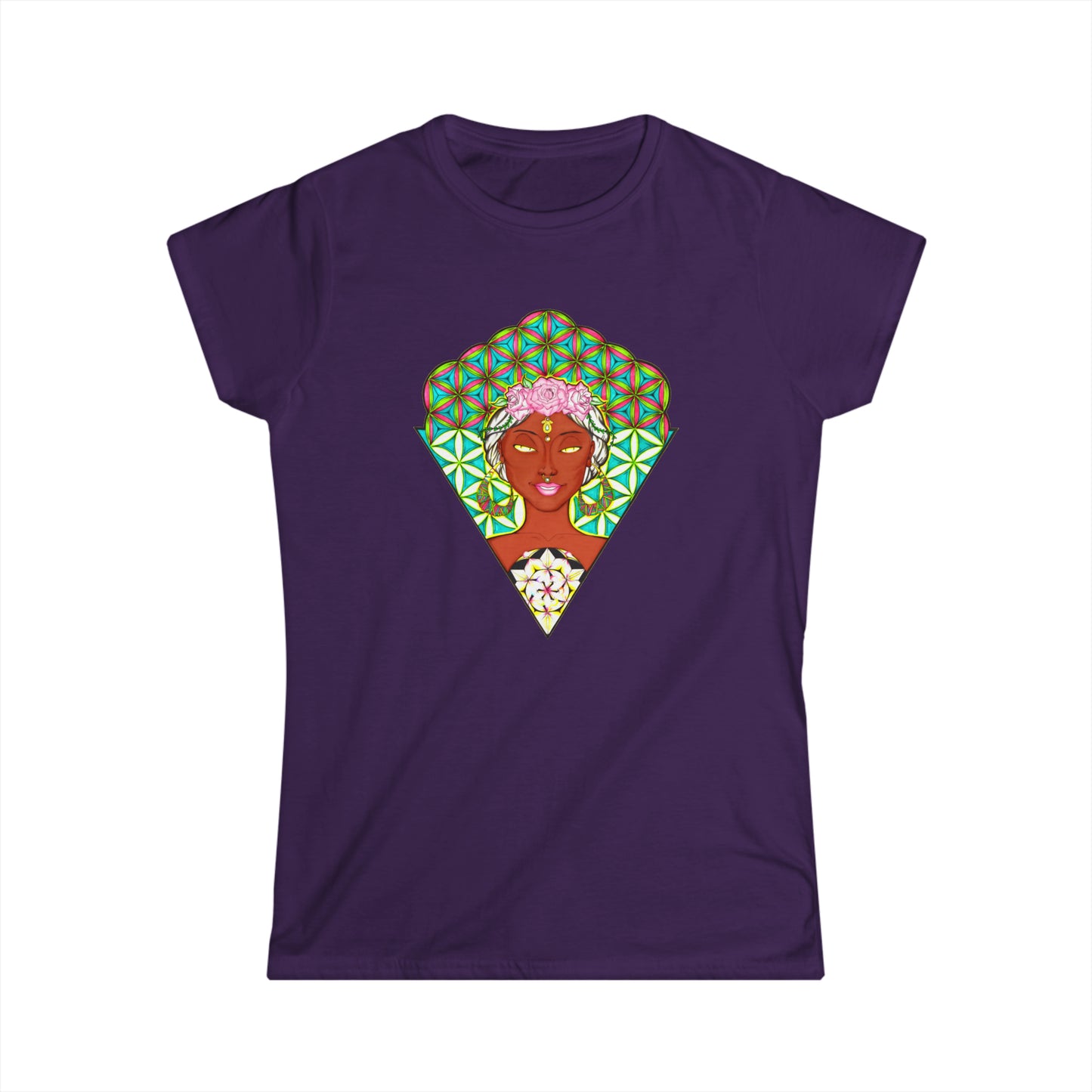 La Rosa Wombman Women's Fitted Tee