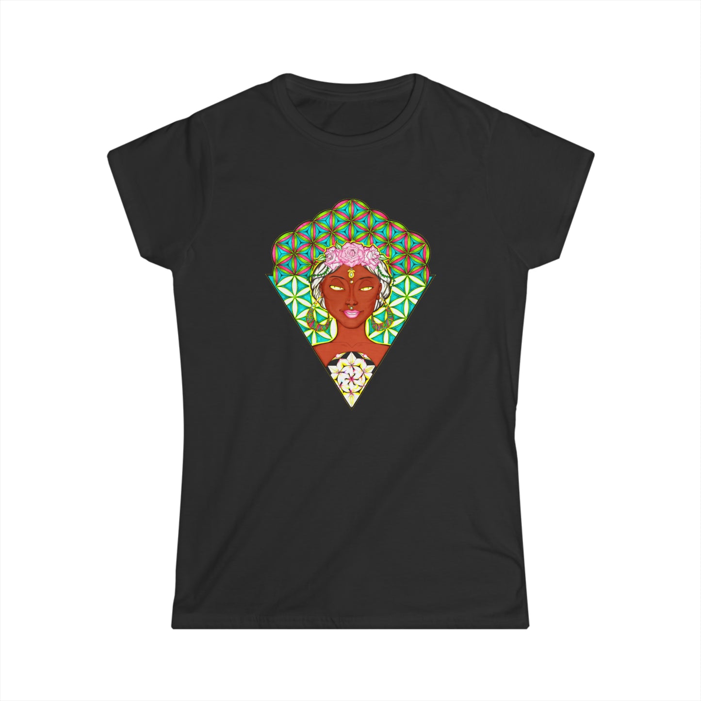 La Rosa Wombman Women's Fitted Tee